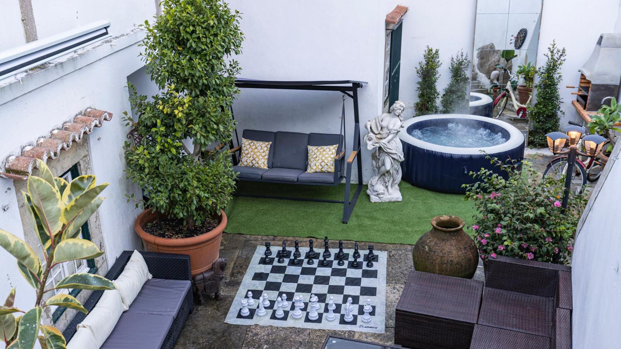 Small Cozy Room In Palace Patio With Hot Tub And Snooker - Sintra Wow Exterior foto