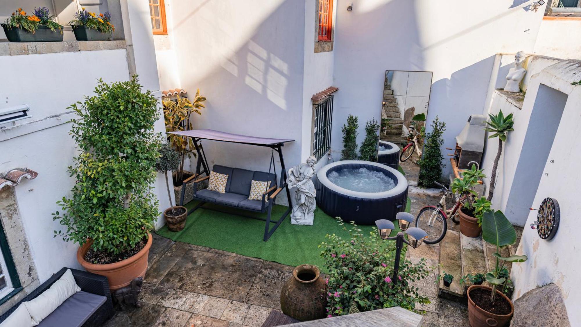 Small Cozy Room In Palace Patio With Hot Tub And Snooker - Sintra Wow Exterior foto