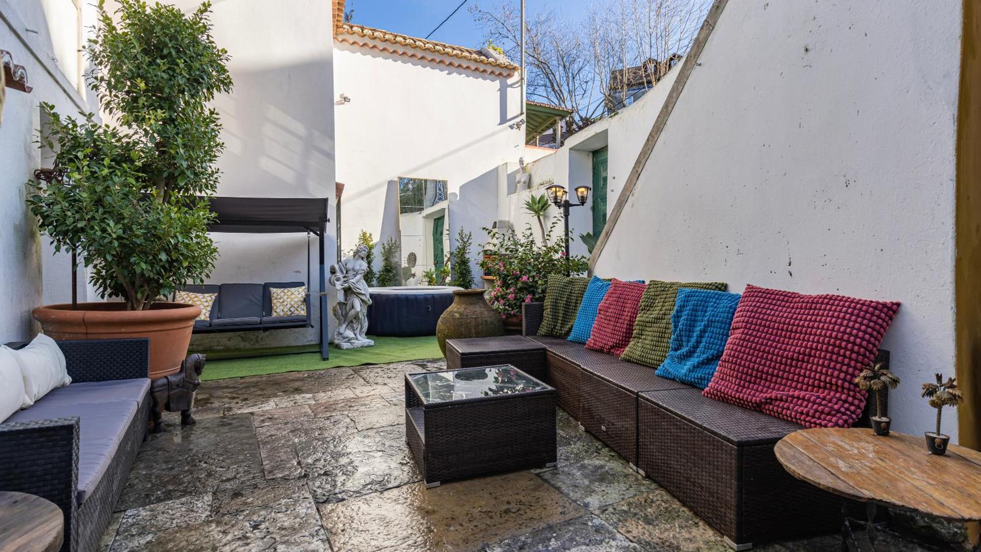 Small Cozy Room In Palace Patio With Hot Tub And Snooker - Sintra Wow Exterior foto